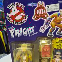 Image 3 of Kenner The Real Ghostbusters Fright Features Ray Stantz & Jail Jaw Ghost (Carded)