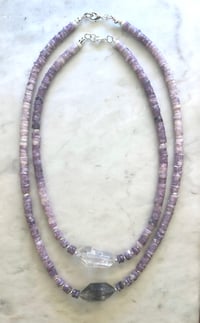 Image 2 of LEPIDOLITE + BLACK PHANTOM QUARTZ
