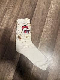 Image 1 of Custom hello kitty socks 