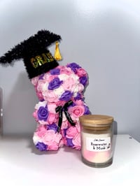 Image 2 of Graduation Rose Bear Gift Set