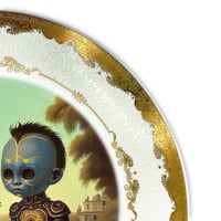 Image 3 of Robot Couple 2 - Fine China Plate