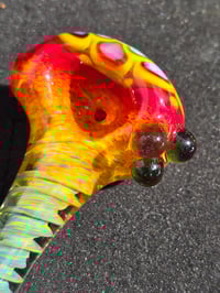 Image 3 of Large Rainbow Dotstack Pipe
