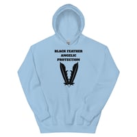 Image 17 of Unisex BLACK FEATHER Hoodie