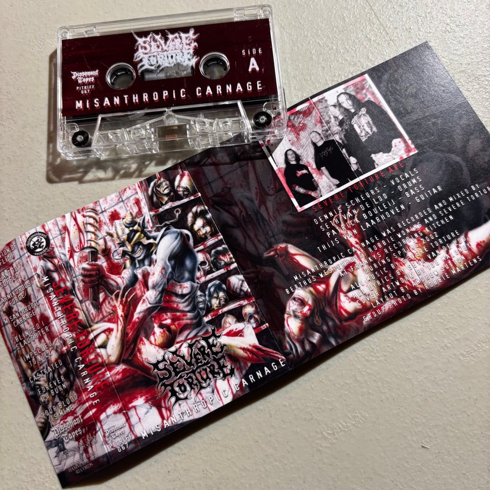 Severe Torture - "Misanthropic Carnage" cassette