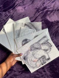 Image 1 of "Scribbles." The Arts in Medicine Print Series