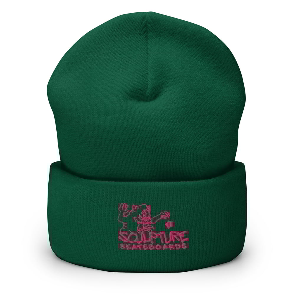 Cuffed Monster Beanie