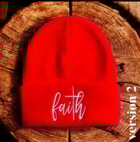 Image 3 of Faith Beanie / Custom Colors