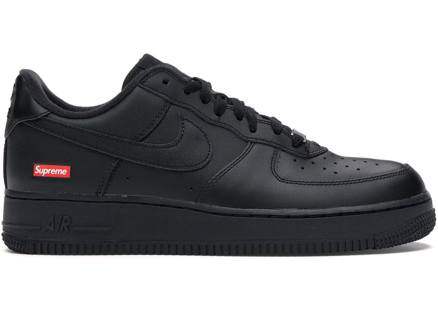 Image of Nike Air Force 1 Low “Supreme Black”