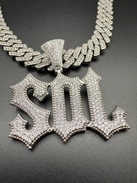 Image 3 of *LOW QTY* SDL X HEADLINE PENDANT & CHAIN NECKLACE