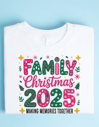 Image 2 of Family Christmas 2025 (Pink Design) Shirt