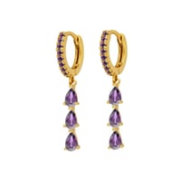 Image 5 of Nevaeh Lustre Drop Earrings