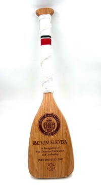 Image 2 of USCG Cutter Boat Ship Crest Paddle