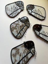 Image 4 of Stained glass good luck charm: speckled snoot