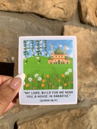 Quran 66:11 Polaroid Sticker