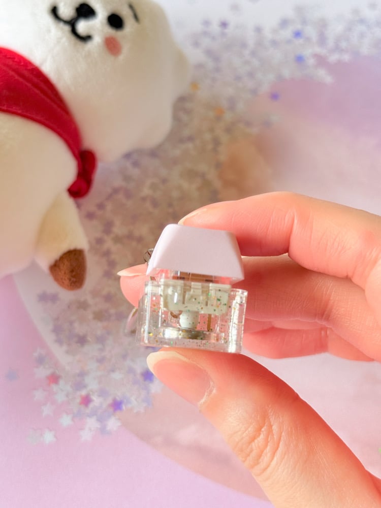 RJ Clicky Keycap Keychain | HAPPIPOP