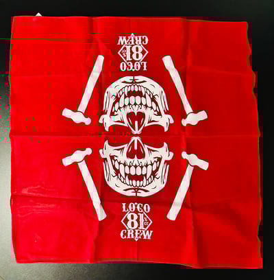 Image of Loco Crew Hammers Bandana