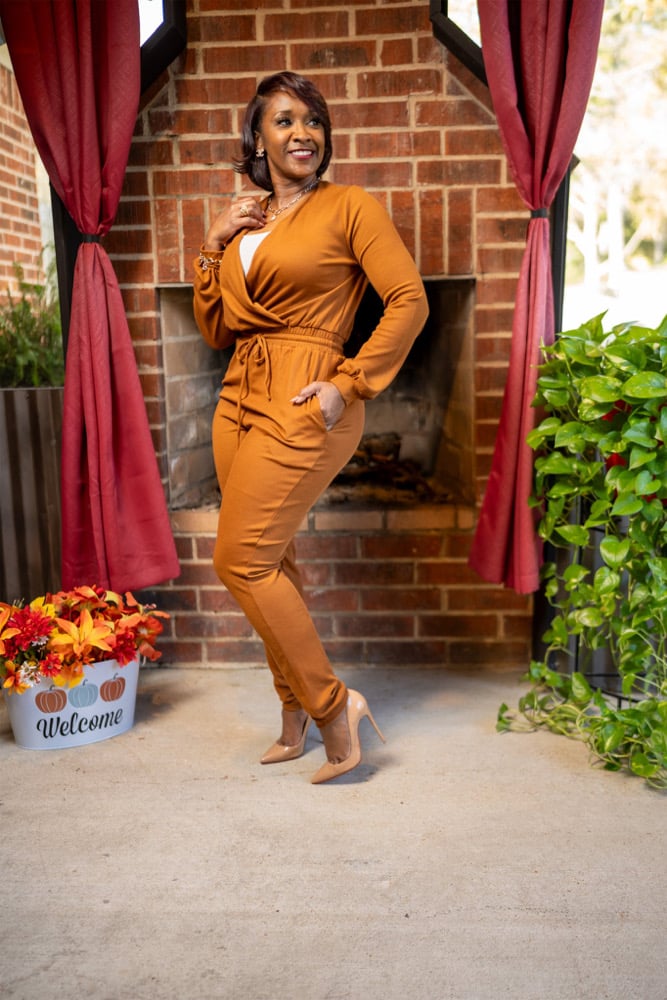 Image of Jumpsuit w/Drawstring 