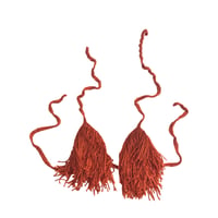 Image 1 of Orange Fringe Top