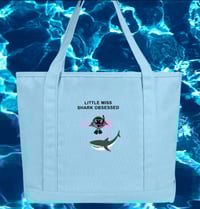 Image 1 of Little Miss Tote Bag - Earth Day