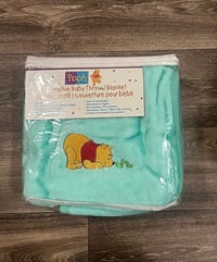pooh baby blanket 