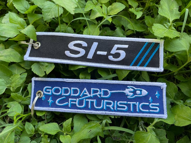 Podcast Embroidered Keychains