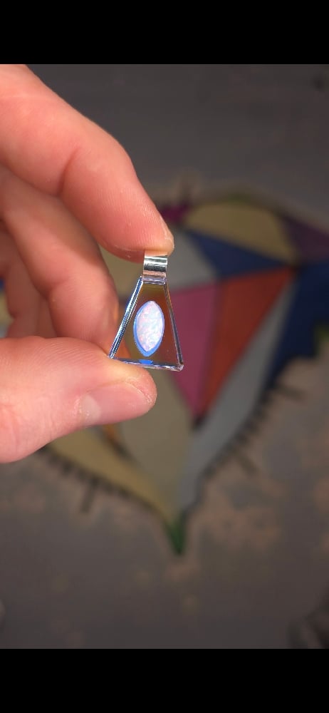 Image of Dichropal Marquise Pendant 