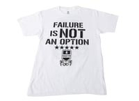 Image 1 of STANDARD "FAILURE IS NOT AN OPTION" T-SHIRT (White)