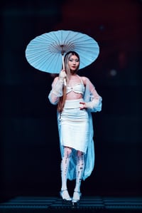 Image 3 of spirit set// kimono + top + skirt 