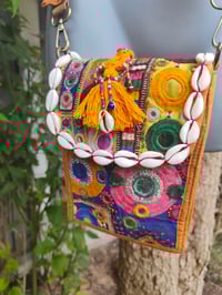 Image 1 of Jaz mini cross body bag - Tan 2