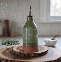Green Oil Bottle