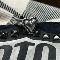 Image 1 of MTO Sterling Heart Rings