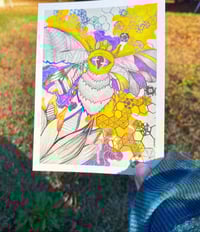 Image 1 of Just Bee Art Print