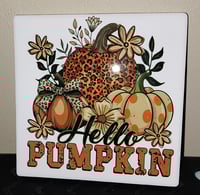 Image 2 of Hello Pumpkin Coasters