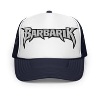 Image 2 of Barbarik Foam Trucker White Walls