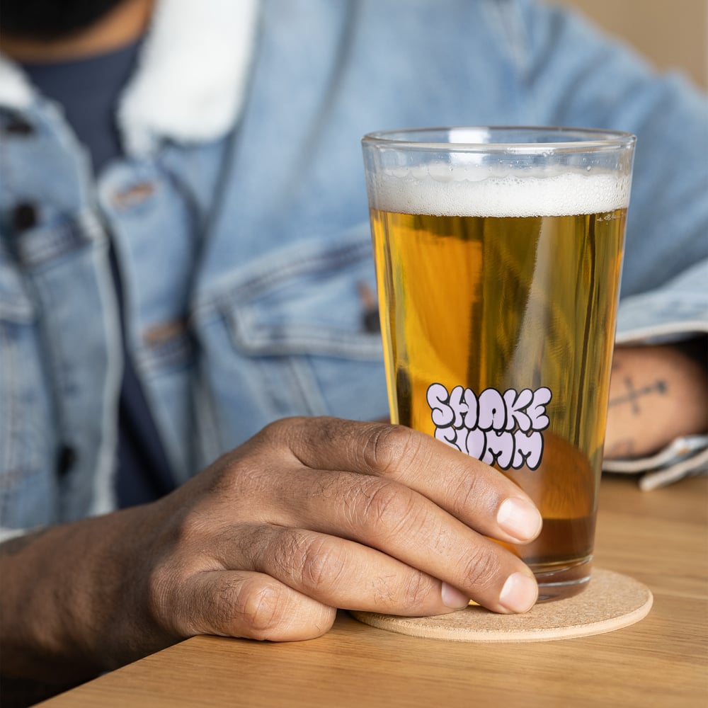 Image of SHAKE SUMM-Shaker pint glass