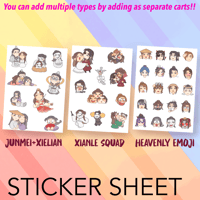 Image 1 of [LIMITED] Sticker sheets