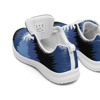 Image 2 of Women’s athletic shoes (Silhouette of mountain range)