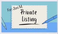 Image 1 of Private Listing For Joni