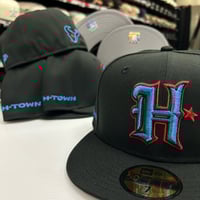 Image 1 of New Era 59Fifty Black / Team / Texans 