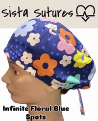 Image 6 of Floral Scrub Hats