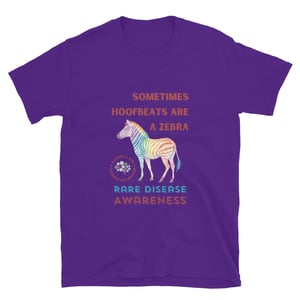 Image of Sometimes Hoofbeats are a Zebra Short-Sleeve Unisex T-Shirt
