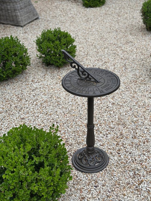 Image of Large Cast Iron Sundial 
