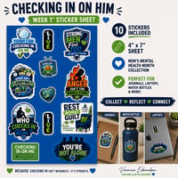 Image 1 of 💙 Checking In On Him – Week 1 Sticker Sheet