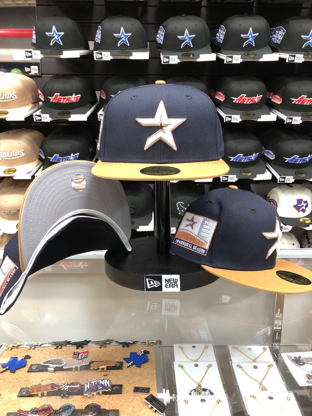 New Era 5950 Navy Wheat Silver