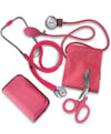 Nurse Kit with Matching Blood Pressure Cuff, Stethoscope, Trauma Shears and Carrying Case