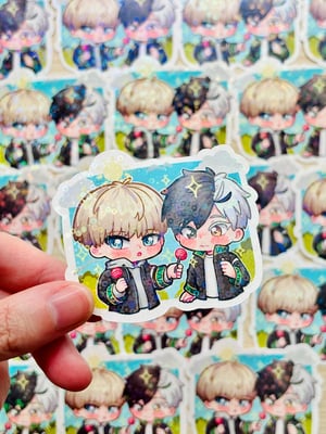 Image of Wind breaker Charms & Stickers