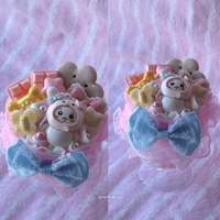 Image 1 of ⋆˚࿔ my melody x chiikawa sundae decor