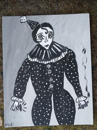 Image 7 of Black And White Clown 