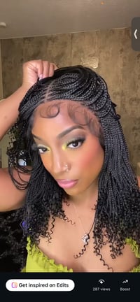 Image 2 of Boho box braided wig