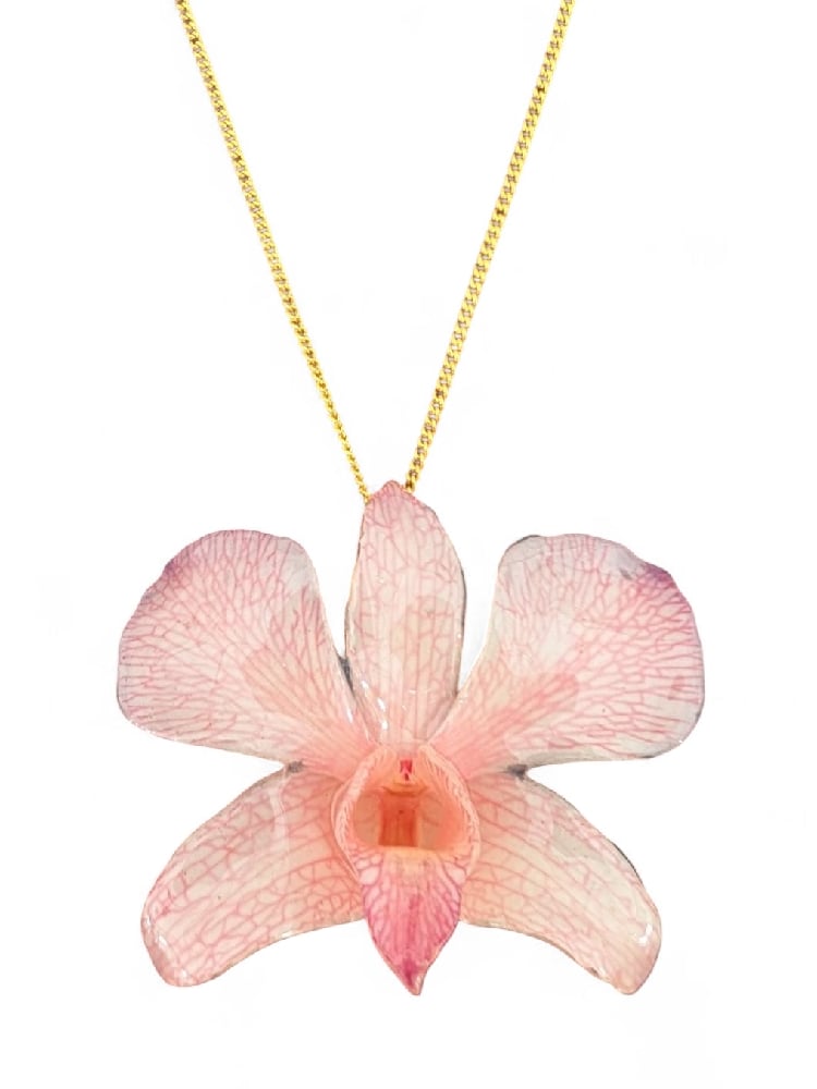 Image of Dendrobium Orchid Pendants (Pinks & Orange)